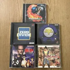 ゼロディバイド1 2 ソウルエッジ 鉄拳2 ZERO DIVIDE PS