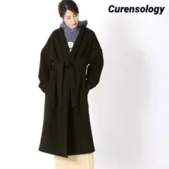 美品✨ Curensology カレンソロジー クリーミーフリースコート ガウン