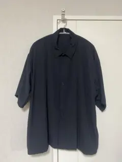MUJI LaBo 風を通す半袖シャツ・ワイドパンツ