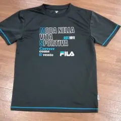 FILA スポーツTシャツ ブラック