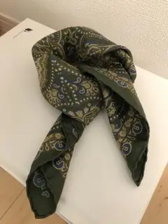 【極美品】LOEWE ロエベ スカーフ ネッカチーフ ストール バンダナ メンズ