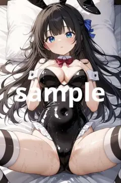AIイラスト　セクシー　アニメイラスト　ポスター　A4サイズ　No.407