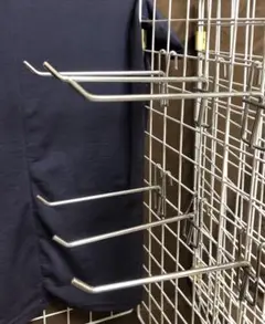 商品陳列に最適。ディスプレイフックのみ長さ:14cm×30本used