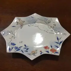 長谷川風子さん作品　ウサギの蓋物　陶器収納ボックス 長谷川風子さん作品 ウサギの蓋物 陶器収納ボックス