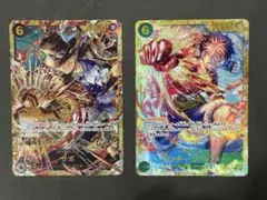 ワンピースカード　受け継がれる意思　ルフィ&サボ　シークレットパラレル　おまけ1