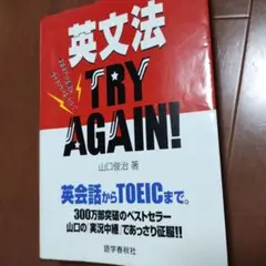 英文法 TRY AGAIN!