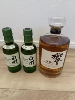 サントリーウイスキー 響 ジャパニーズハーモニー700mlu0026白州180ml2個