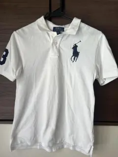Polo Ralph Lauren ホワイトポロシャツ MENS Mサイズ