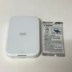 スマホ専用ミニフォトプリンター iNSPiC PV-223 本体のみ おまけ付き