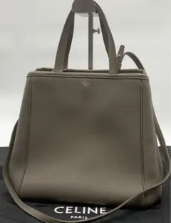 ⭐️ 極美品 セリーヌ フォールデッド カバ スモール トートバッグ ベージュ