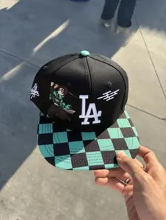 鬼滅の刃 ドジャース コラボキャップ CAP damon slayer 帽子