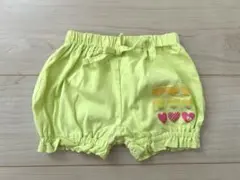 80cmショートパンツ黄緑