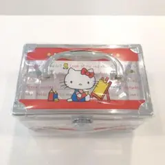 【新品】サンリオ ハローキティ バニティケース 小物入れ レトロ