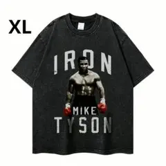 マイク タイソン ヴィンテージ加工 Tシャツ ラップT XL