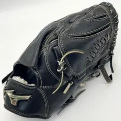 MIZUNO ミズノ グローバルエリート 軟式 野球 投手用 グローブ 黒