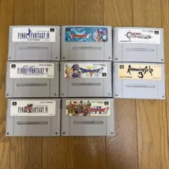 スーパーファミコン ドラクエ、FF、ロマサガ名作6本セット