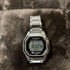 【新品・未使用】Champion ソーラー電波腕時計 SL-0016A シルバー Champion ソーラー電波で安心 チャンピオン 腕時計 時計