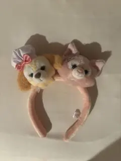 香港ディズニー　カスタムカチューシャ　リーナベル　クッキーアン