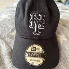 New Era 9TWENTY ブラックキャップ
