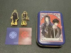 フェリシモ　スタンドクリップセット　南海太郎朝尊　肥前忠広　バレンタイン缶