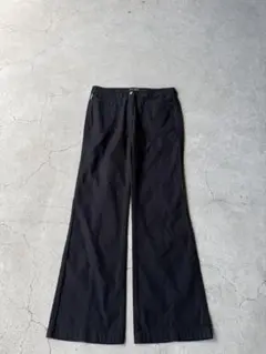 ARMANI JEANS ARCHIVE BLACK TROUSERS