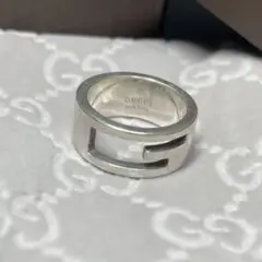 GUCCI gucci 指輪 グッチ リング 8号 Gリング