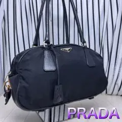 【格安】PRADA×プラダ パドロックゴールド色プレートショルダーバッグ