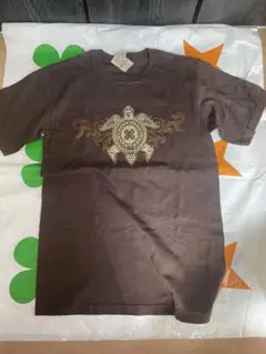 グアム　新品未使用　ブラウン 亀 グラフィック Tシャツ