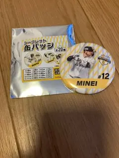 福岡ソフトバンクホークス　嶺井博希　シークレット缶バッジ　交流戦優勝記念グッズ