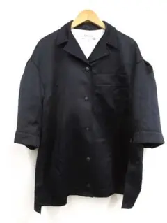 美品 エンフォルド 22SS サテン ハーフスリーブ ジャケット 38 コート