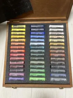シュミンケ ソフトパステル60色木箱セット | 画材ショップ楽屋