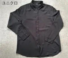 美品ユニクロ ブラウスLサイズ ブラック