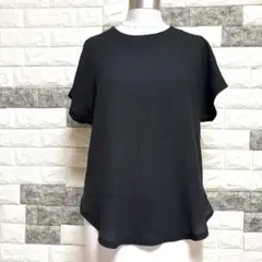 新品タグ付き【ジョイドール】Joydool ノースリーブトップスM黒ちりめん様
