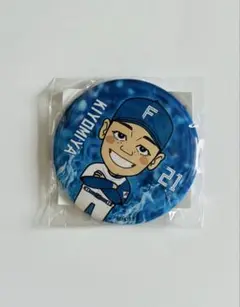 ファイターズ 清宮選手の缶バッジ
