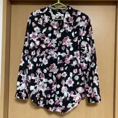 Jenna Lane 花柄長袖シャツ