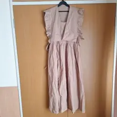 新品2WAY フリルベスト&マキシワンピース