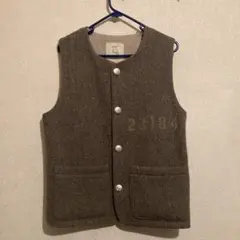 WEIRDO プリズナーベスト 両面ステンシル グレー
