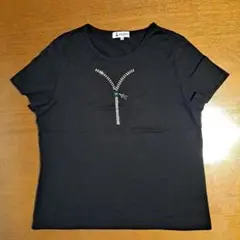 値下げ！美品！Picone 黒 半袖 Tシャツ
