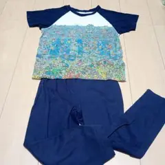 ウォーリーをさがせ！ パジャマセット Size120