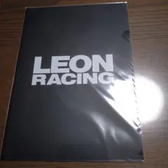 SUPER GT LEON RACING 黒 A4クリアファイル