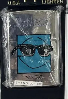 【未使用品】zippo 1997年 vintage BLOCK HEADS