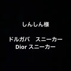 DIOR HOMME スニーカー