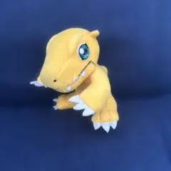 平成レトロ　デジモンアドベンチャー　アグモン　ミニ　ぬいぐるみ　1999年