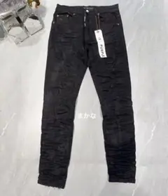 PURPLEBRAND 30サイズ ブラックジデニムパンツ.