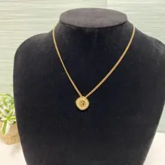 Christian Dior 良品 CD ヴィンテージ ネックレス ストーン