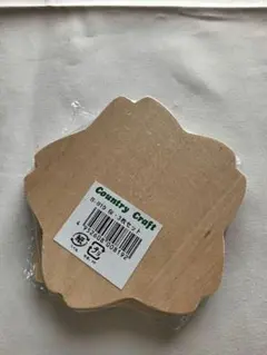 トールペイント白木②桜型3枚入 Country craft　小型　新品未使用
