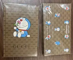 新品未使用♡ドラえもん × GUCCI 限定コラボノート限定コラボメモパッド2点