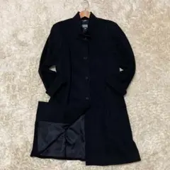 LA MODA ALBINO ロングコート カシミヤ100% ブラック Mサイズ