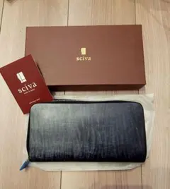 美品　sciva シーバ　杢目　特別仕様　長財布 美品 sciva シーバ 杢目 特別仕様 長財布 - メルカリ