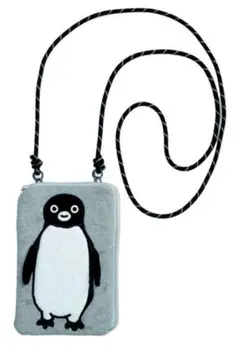 【オレンジページ付録】Suicaのペンギンスマホショルダーバッグ「グレー」